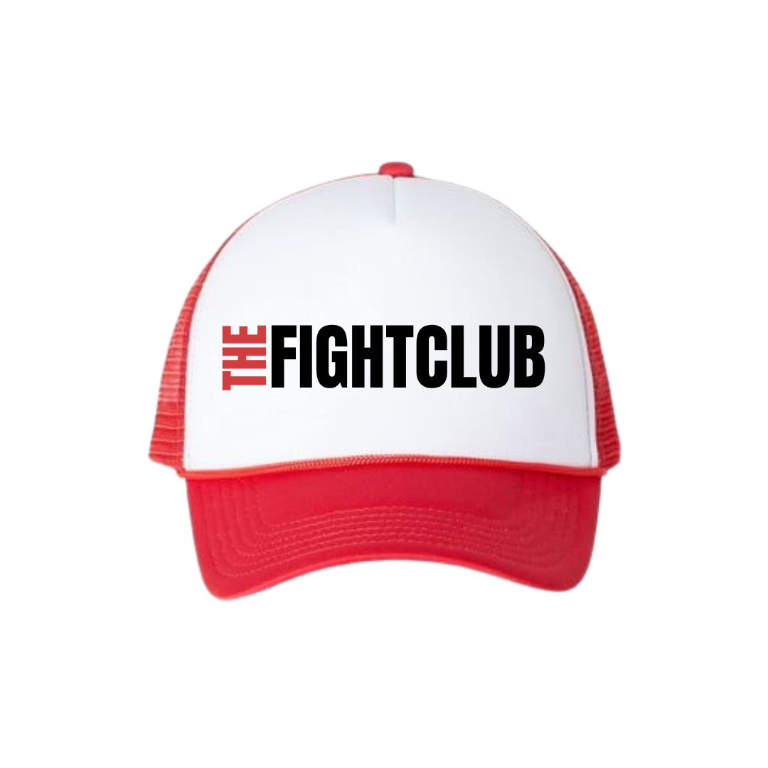 Big and Bold Trucker Hat – Red – Shopthefightclub display picture 2