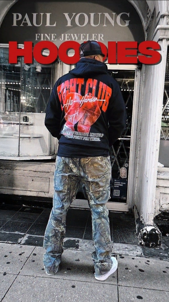 Hit Harder Hoodies