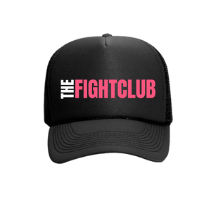Big and Bold Trucker Hat – Black & Hot Pink