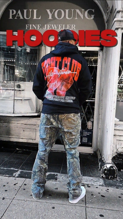Hit Harder Hoodies